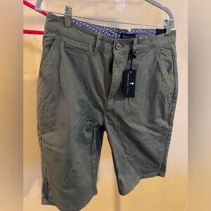 Green/grey American Tall shorts